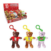 1D Clip-On 6-Inch Plush Bear 4-Pack